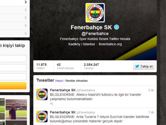 Fenerbahçe'den Arda açıklaması